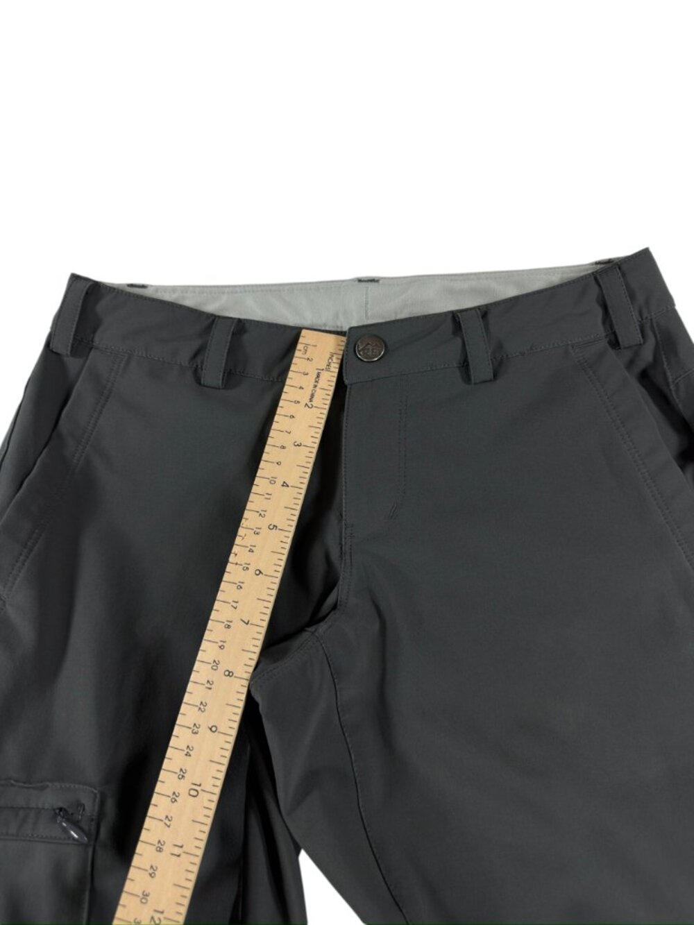 REI Women's Hiking Cargo Pants Gray Petite Size 2 - Picture 12 of 16